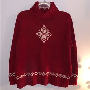 Ralph Lauren Snowflake Turtleneck